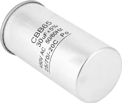 Obrázek produktu pro CBB65 30UF 450V Kondenzátor pro startování motoru Homopolární elektrolytický kondenzátor pro kompresor
