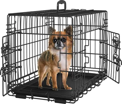 Immagine prodotto di Box pieghevole per cani 411381 nero, 62 x 42 x 47 cm, nero