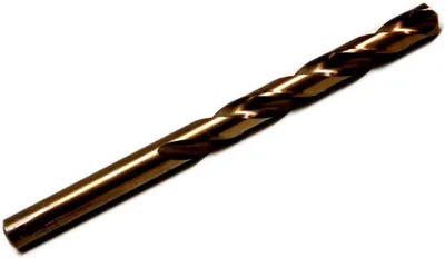Imagen del producto de Brocas helicoidales HSS-E con aleación de cobalto, de 5 mm, paquete de 10 unidades, para perforar metal