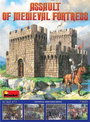Produktbild von MiniArt 1:72 Burg mit Angriffstruppen
