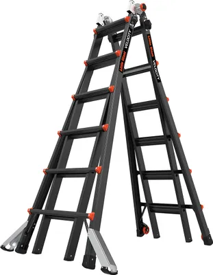 Image de Échelle polyvalente Altrex Velocity Black Pro, 4 x 6 échelons