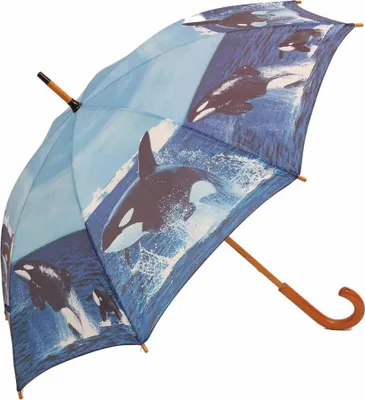 Produktbild von Stockschirm Schwertwal, Tiere Regenschirm Stockschirme Schirm Schirme Orcas