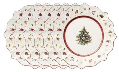 Produktbild von Villeroy & Boch Toy's Delight Frühstücksteller weiss 24 cm Set6