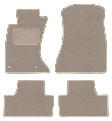 Zdjęcie produktu dla Dywaniki samochodowe welurowe LUX do: Lexus  IS II 4WD (2005-2013, sedan) beżowe, z mocowaniami