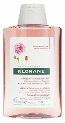 Immagine prodotto di Shampoo Klorane con estratto lenitivo di peonia, 200 ml