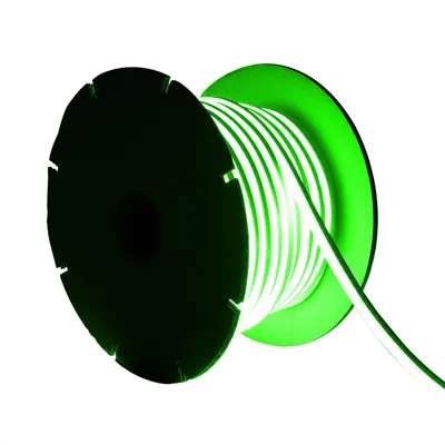 Produktbild von LED Streifenrolle Neon Dimmbar 220V 50m 8W/m Schnitt 100cm IP65 N-FLEX8 Grün