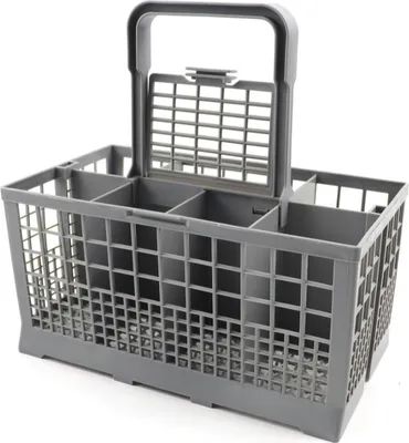 Produktbild von Universal Besteckkorb für Spülmaschine, Besteckkorb universal passend für viele Spülmaschinen, Besteckeinsatz für diverse Geschirrspüler, Besteckhalter Kunststoff für Besteckteile