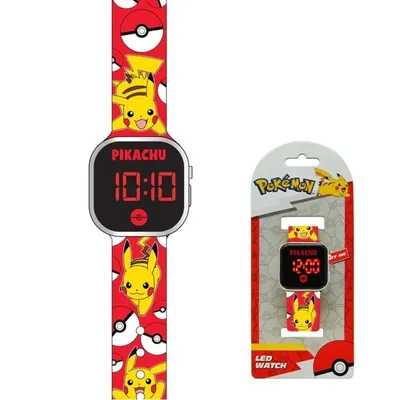 Obrázek produktu pro Licencované LED hodiny Pokemon pro děti