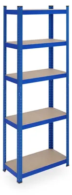 Image de Armoire de rangement robuste pour garage et cave, avec 5 étagères