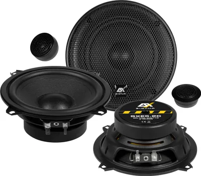 Produktbild von ESX SXE5.2C, 2-Wege, 160 W, 80 W, 3 Ohm, 67 - 22000 Hz, Neodym