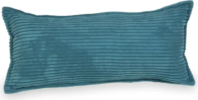 Immagine prodotto di Cuscino grande per divano in velluto a coste blu