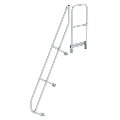 Produktbild von MUNK Handlauf für Treppe 60° mit Plattform, 8 Stufen