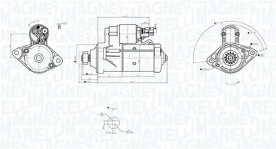 Obrázok produktu pre MAGNETI MARELLI Štartér 063726156010