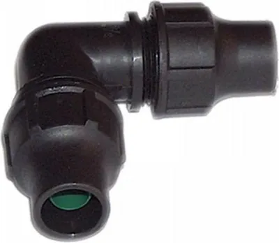 Image de Coude Goutte-à-goutte 16mm Rain Connecteur Coudé Pour Système D'irrigation 16mm - Rain Irrigation