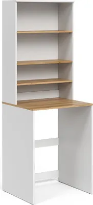 Produktbild von Waschmaschinenschrank Vicco Viktor Weiß/Artisan 66 x 88.2 cm 2 Teile mit Regal, Model 58027
