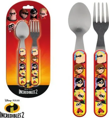 Produktbild von Disney die Unglaublichen Besteck Set