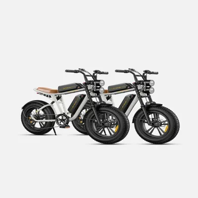 Produktbild von M20 26AH Elektrisches Fahrrad | 1248WH Doppelbatterie 120KM Reichweite | Weiß