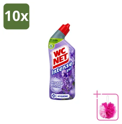 Produktbild von 10 x WC Net Toiletreiniger Gel Lavendel - 750 ml - Sparpackung - 10 Stücke
