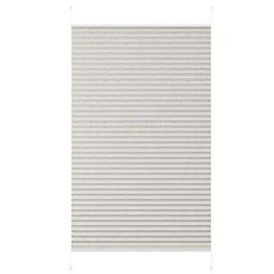 Produktbild von Plissee Klemmfix ohne Bohren 80x130cm Leinen Sichtschutz Blickdicht Sonnenschutzrollo  Lichtschutz Faltrollo Jalousie Rollos für Fenster und Tür