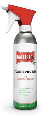 Produktbild von Sprühflasche zum Befüllen mit Ballistol-Produkten, Fassungsvermögen 650 ml