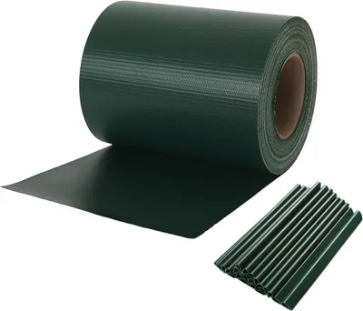 Zdjęcie produktu dla Taśma ogrodzeniowa 35 m, zielona, 450 g/m², 19 cm, do ogrodu