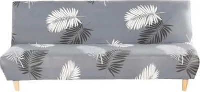 Produktbild von Sofabezug ohne Armlehnen, Stretch-Sofabezug, elastischer Sofabezug, Bettsofabezug, Sofabezug ohne Armlehnen, Muster mit