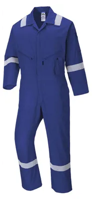 Produktbild von Portwest Iona Baumwoll Overall Royalblau L