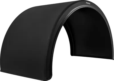 Produktbild von DOMAR DK1585 Doppelkotflügel 20-24,5 Zoll aus Kunststoff für Zwillingsräder an Lkw-Anhängern 1340x670 mm als Radkasten