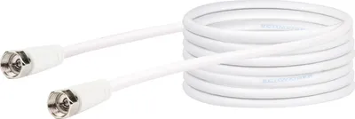 Produktbild von Schwaiger KVC250 Receiver-Anschlusskabel Stecker/Stecker weiss 5m