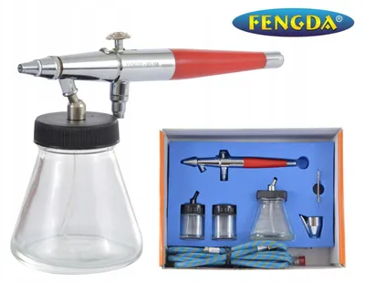 Produktbild von TC Technic BD-168 Aerograf mit 3 Düsen für Modellbau