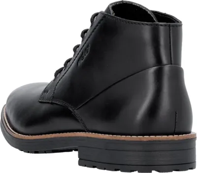 Produktbild von Rieker Herren Stiefelette aus Glattleder elegant mit weicher Innensohle 33207, Größe:45 EU, Farbe:Schwarz