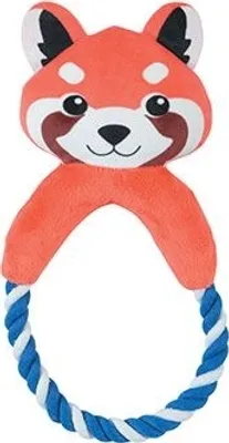 Immagine prodotto di Cane giocattolo CALINOU PANDA ROPE peluche Zolux