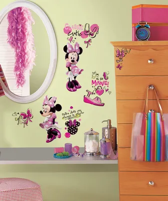 Immagine prodotto di Roommates Rmk2554Scs Rm - Disney Minnie Fashionista tatuaggio da parete, Pvc, B