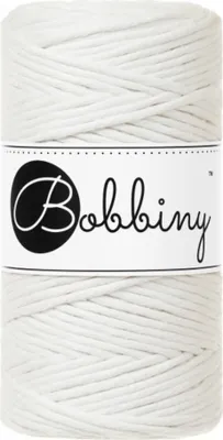Zdjęcie produktu dla Bobbiny Macrame Cord 3 mm 100 m Off White Sznurek