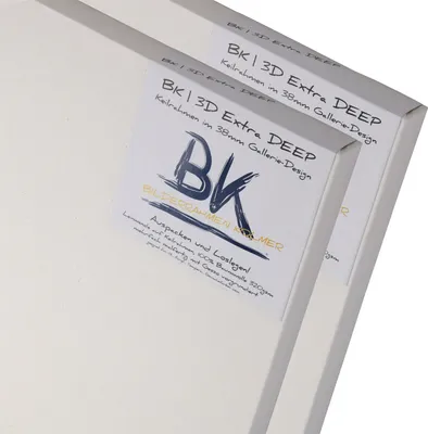 Produktbild von 2x BK DEEP EDGE KEILRAHMEN 30x30cm | Leinwände extra hohen Keilrahmen