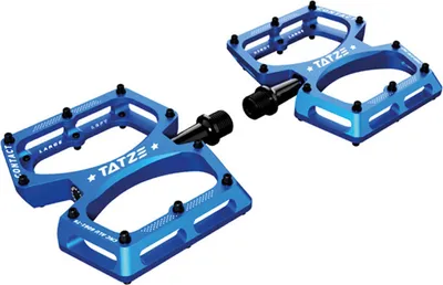 Produktbild von Tatze Flatpedal Contact CNC blau S (ART034)