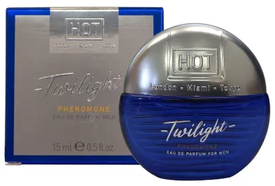 Image de Hot - Parfum Pheromone Twilight Pour Homme 15 Ml
