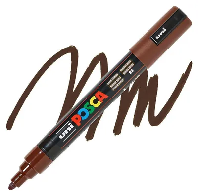Immagine prodotto di Posca 182574 POSCA Marker UNI PC-5M dunkelbraun