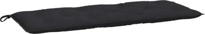 Produktbild von vidaXL Gartenbank-Auflage Schwarz 120x50x7 cm Oxford-Gewebe