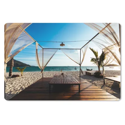 Produktbild von MuchoWow® Mauspad Mousepad Strand - Luft - Meer 27x18 cm - Mousepads - Maus Mat - Pad - Mausunterlage - Büroartikel - Desk Matten