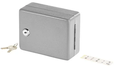 Image de Mini armoire à clés en acier pour 10 clés