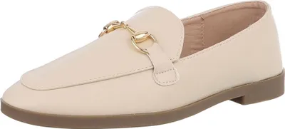 Produktbild von Ital-Design Damen Halbschuhe  Lederoptik Mokassins 88930687 Beige Gr.  40