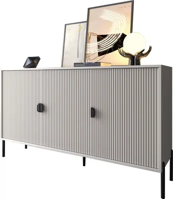 Immagine prodotto di Parenti - Credenza, 203x49x83h cm Beige, Apertura Battente