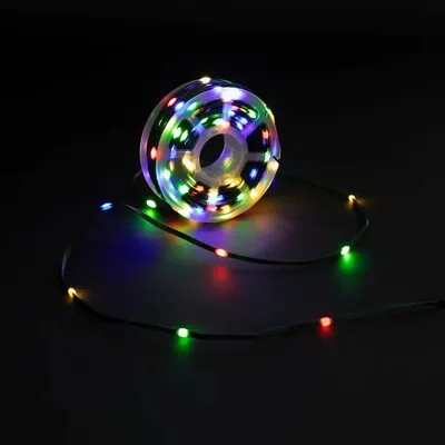 Imagen del producto de Idena 30541 Idena 200er Micro LED Lichterkette grün 22,9 m