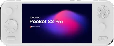 Image de Console portable Ayaneo S2 Pro Snapdragon G3 Gen.3 16 Go/512 Go Blanche