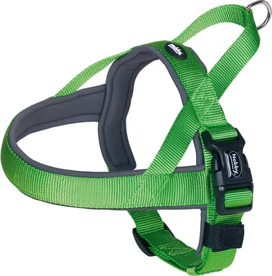 Zdjęcie produktu dla Nobby Norwegian Harness Classic Preno: Neon Green 50-64cm + 42cm; W: 25/35mm Kolor: Neon Green Rozmiar: 50-64cm + 42cm; W: 25/35mm
