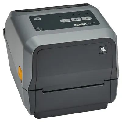 Produktbild von Zebra ZD621, Wärmeübertragung, 300 x 300 DPI, 152 mm/sek, Verkabelt & Kabellos, Grau