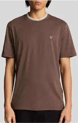 Produktbild von Lyle & Scott Herren T-Shirt Braun 485366 : Größe - XXL Größe: XXL