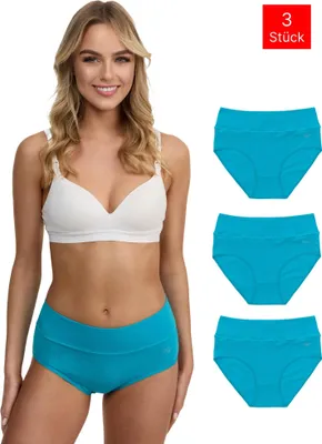 Produktbild von Tazzio Damen Slip 3er-Pack F920 (Türkis, XXL)