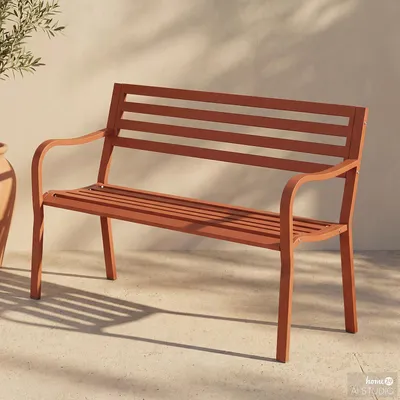 Produktbild von home24 Gartenbank - Stahl